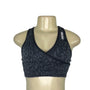 Gymshark Womens Black Leopard Print Crossback Sports Bra S
