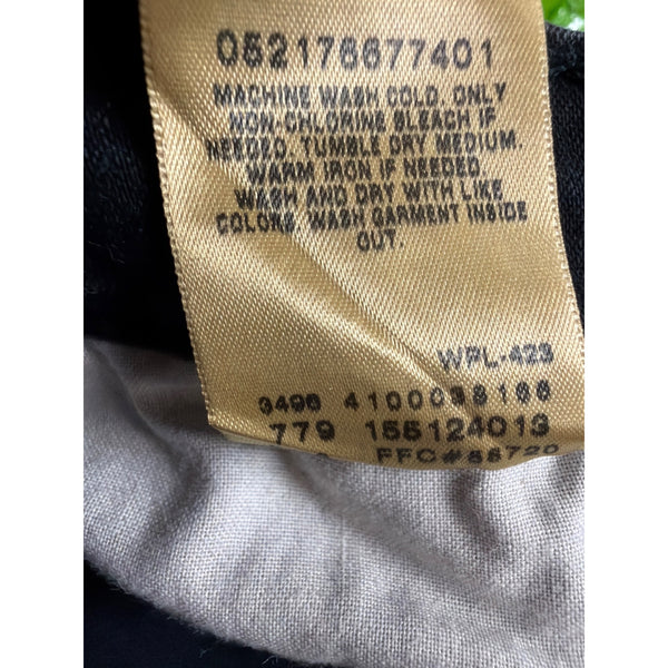 Levis Womens Black Denim Boot Cut 512 Jeans Mid Rise Stretch Sz10 Medium