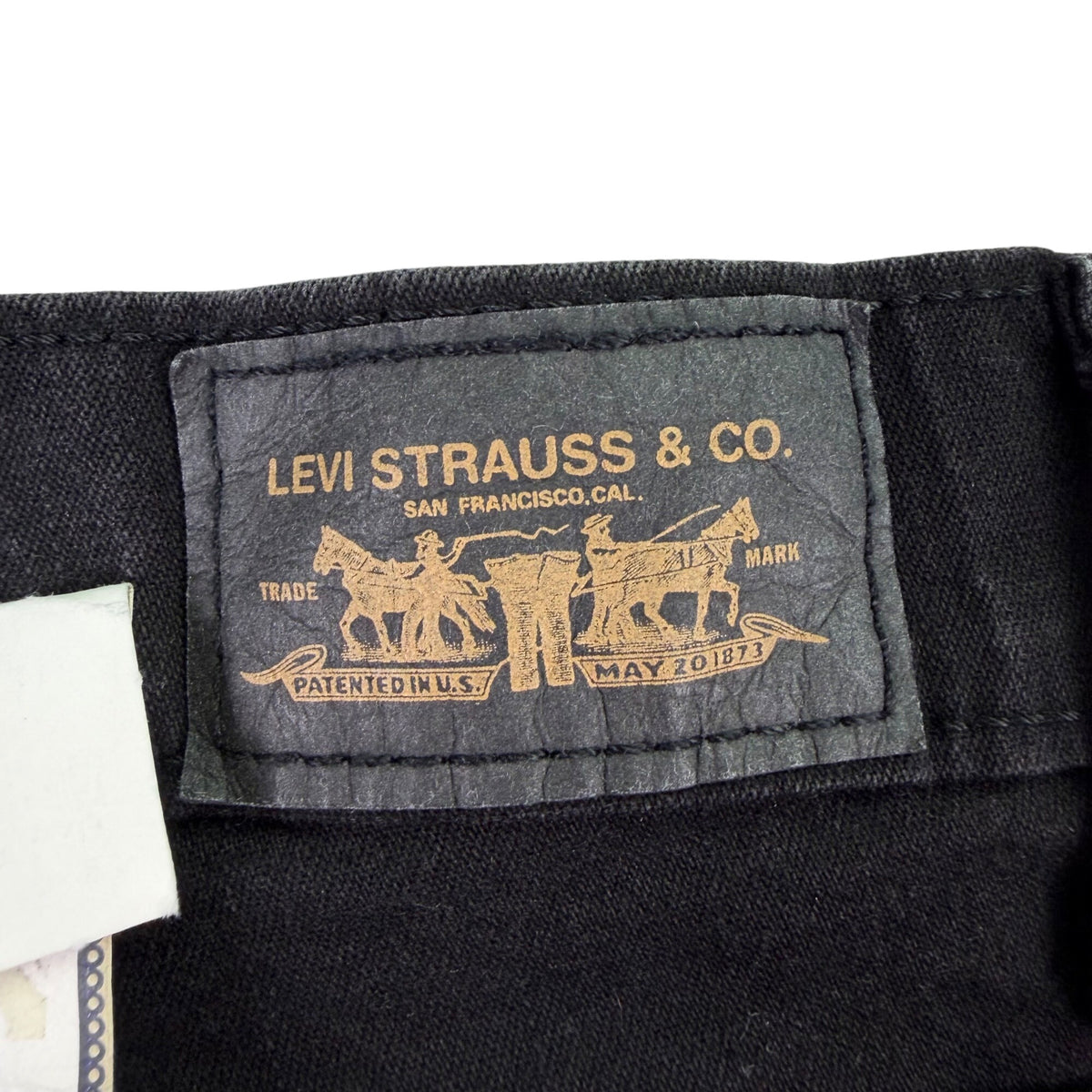 Levis Womens Black Denim Boot Cut 512 Jeans Mid Rise Stretch Sz10 Medium