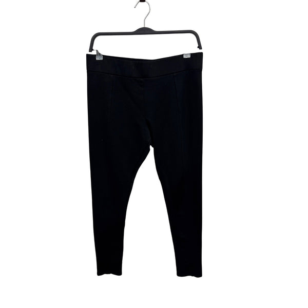 Philosophy Womens Black Stretch Leggings M Rayon Blend