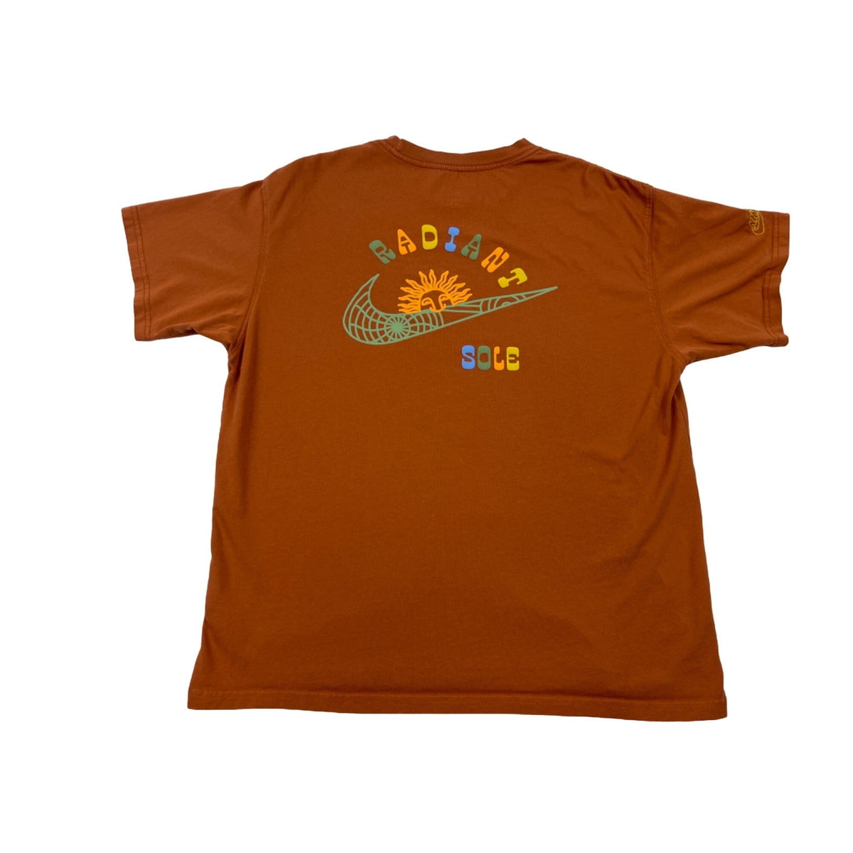 Nike Radiant Sole Terracota Orange T-Shirt Sz M