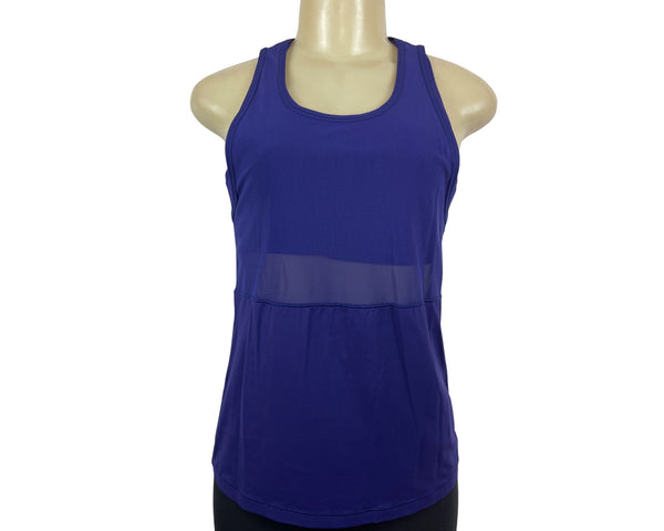 Lululemon Womens Purple Racerback Tank Top & Sports Bra Set