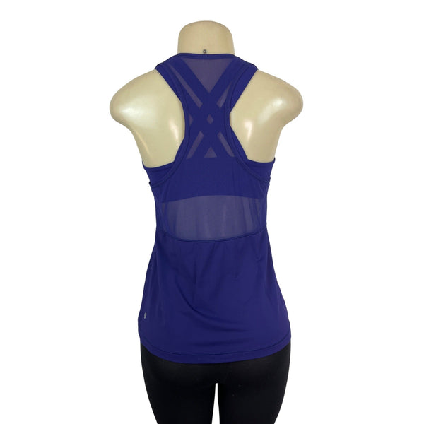 Lululemon Womens Purple Racerback Tank Top & Sports Bra Set