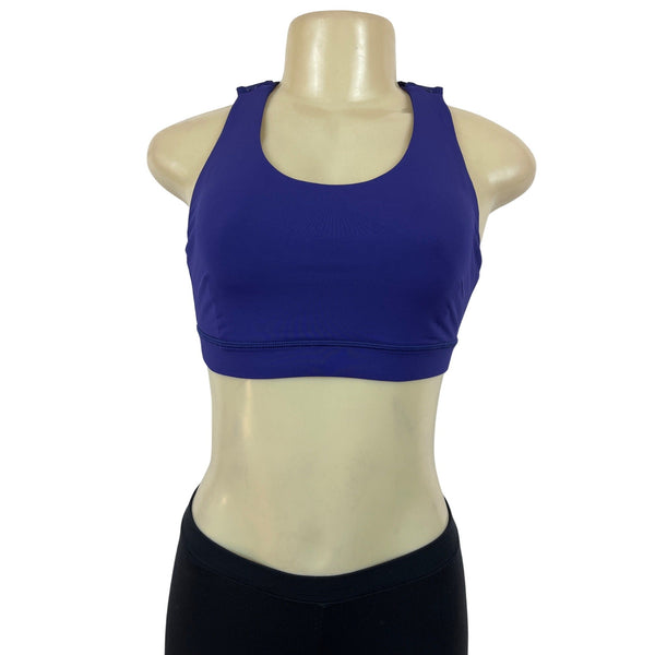 Lululemon Womens Purple Racerback Tank Top & Sports Bra Set