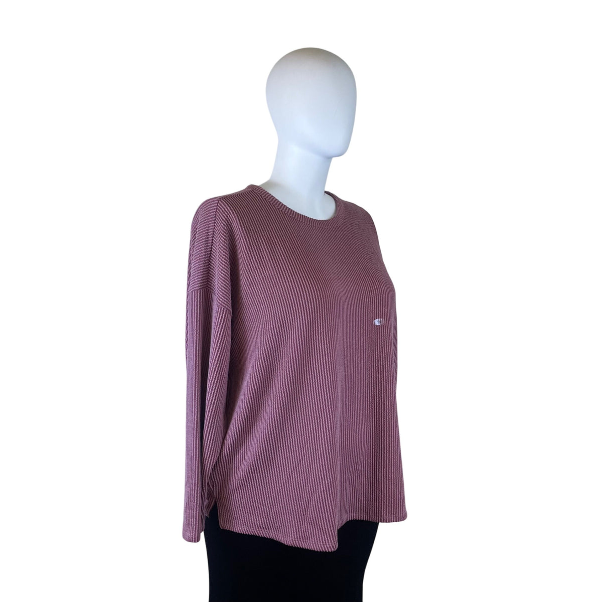 Maurices Women’s Pink Polyester Rayon Ribbed Blouse Size 2X - New