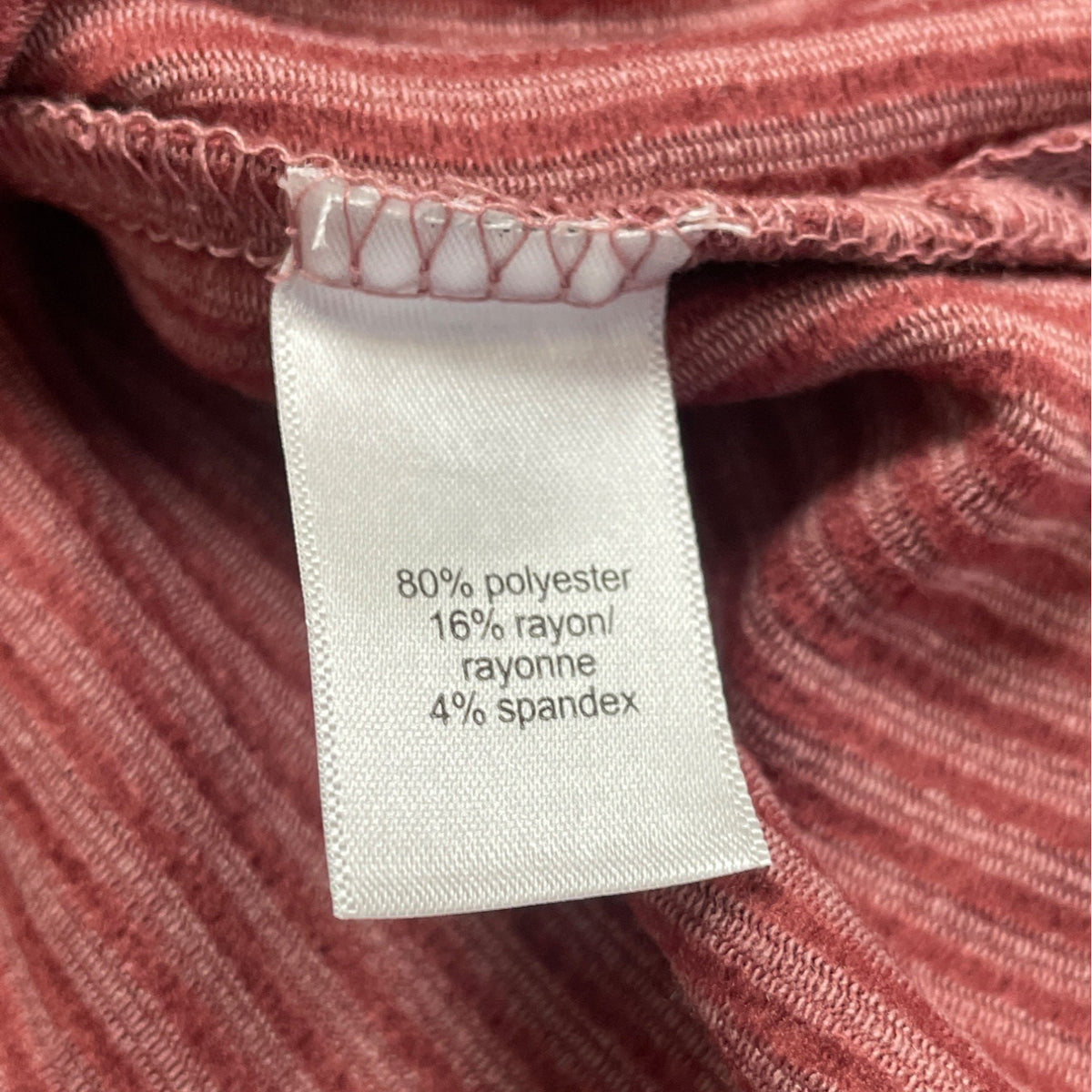 Maurices Women’s Pink Polyester Rayon Ribbed Blouse Size 2X - New