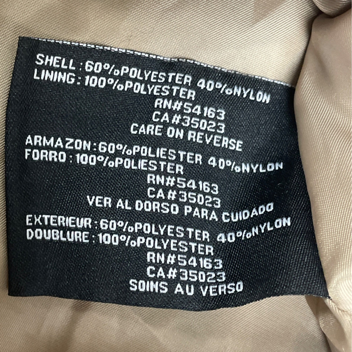 Nine West Women’s Gold Ruffle Cinched Jacket W/ Drawstring Hood Size S