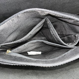 Marc New York Women’s Black Monogram Faux Leather Gold Accent 3-In-1 Tote Bag Sz L