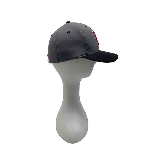 Russell Olney "B" Logo Gray & Black Fitted Baseball Cap Size L/XL