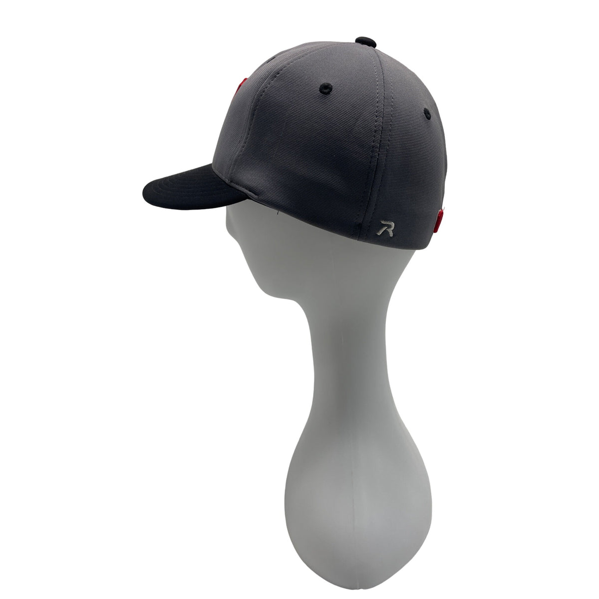 Russell Olney "B" Logo Gray & Black Fitted Baseball Cap Size L/XL