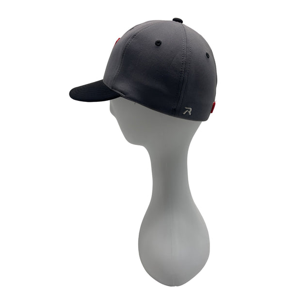 Russell Olney "B" Logo Gray & Black Fitted Baseball Cap Size L/XL