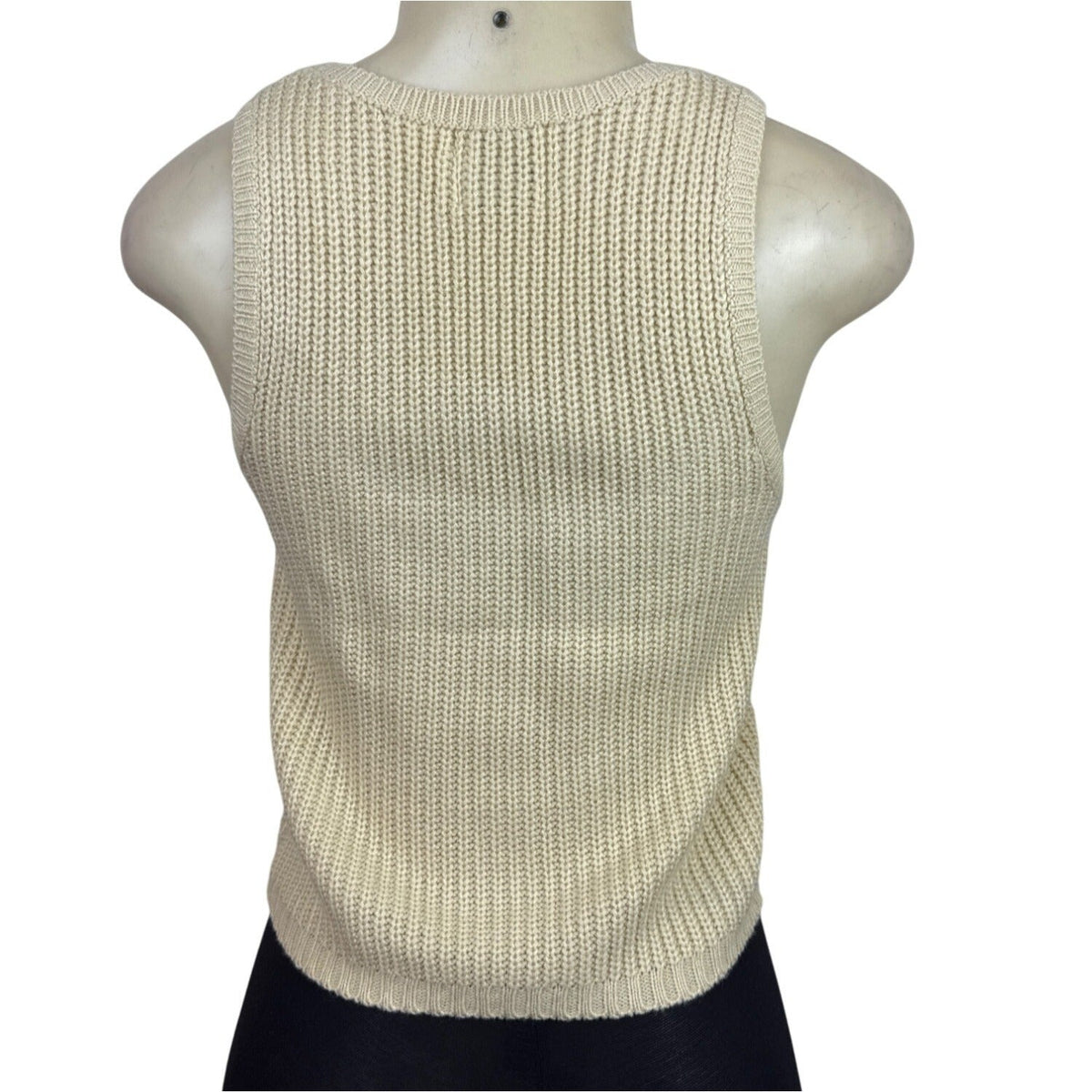 Princess Polly Women's Beige Knit Shoulder Sweater & Tank Top Set Sz XS/S