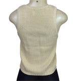 Princess Polly Women's Beige Knit Shoulder Sweater & Tank Top Set Sz XS/S