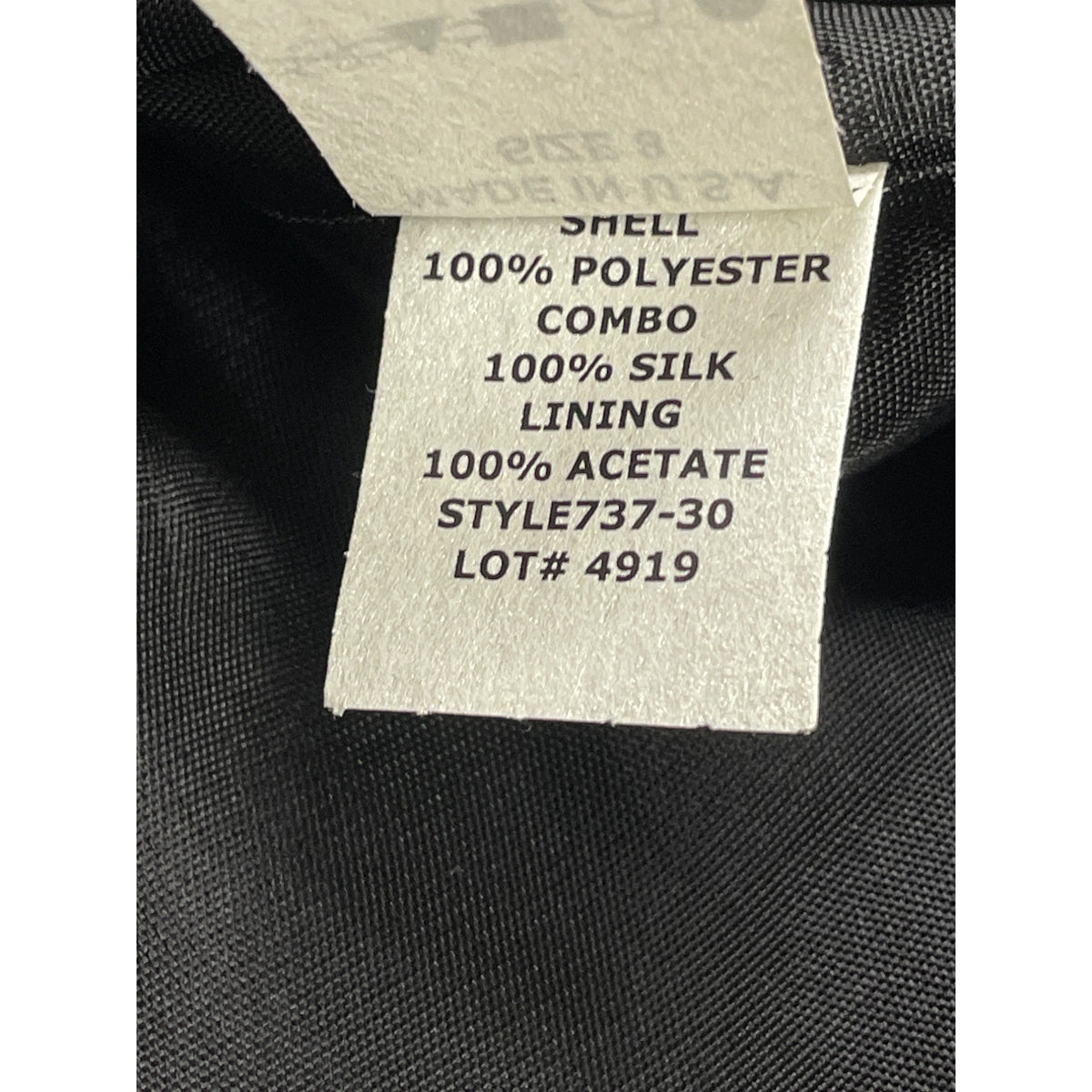 Barbara Katz Womens Black Polyester Ruffle Hem Midi Skirt Size 8