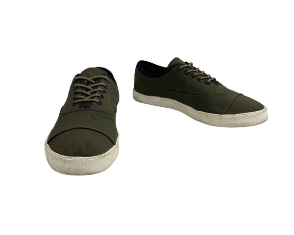 Gram Scandinavia Men's Olive Green 352g Low Top Shoes Sz 12