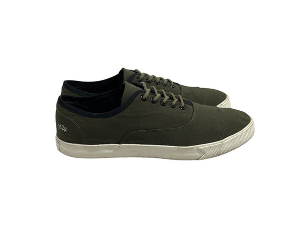 Gram Scandinavia Men's Olive Green 352g Low Top Shoes Sz 12