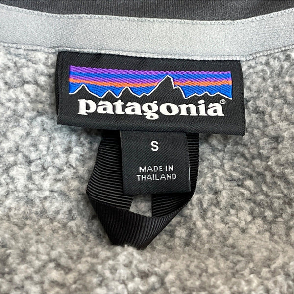 Patagonia Brand Men's Grey Half-Zip Sweater Sz S