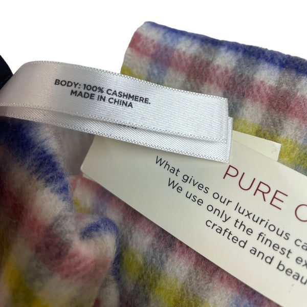 Talbots Multicolored Women's Cashmere Scarf One Size - New