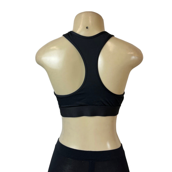 Victoria Sport Women's Black Adriana Lima Edition Victoria Print Sport Bra Sz M