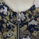 Missoni Women's Gold and Black Bodycon Dress Sz 38 (EUR 8)