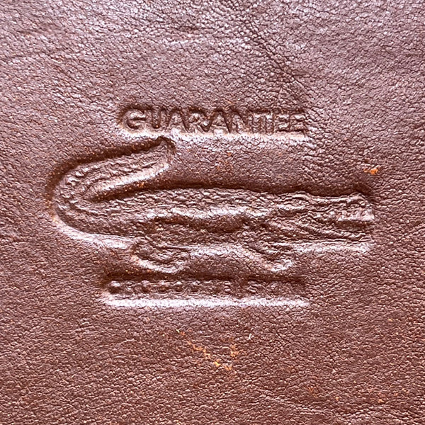 Women’s Brown Two-Tone Genuine Crocodile Leather Adjustable Strap Shoulder Bag