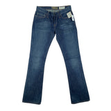 1969 Authentic Blue Denim Men's Ultra Low Rise Boot Cut Jeans Sz 2 - NWT
