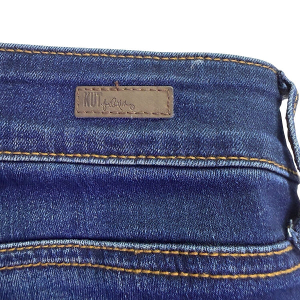 Kut Womens Dark Wash Denim Bootcut Jeans Size 4
