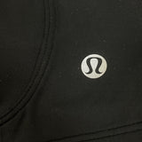 Lululemon Black Underwire Longline Bra With Adjustable Straps Szize 38C