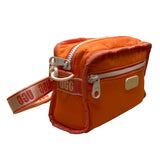 Ugg Women’s Orange Nylon Signature Logo Adjustable Strap Crossbody Bag Size S
