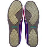Grasshoppers By Keds Purple Red Hat Society Slip-On Wedge Shoes Size 9M