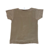 J.Crew Womens Olive Green Silk Sequin Embellished Short Sleeve Blouse Sz  XS