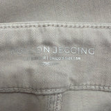 Chicos Womens Beige Stretch Comfortable Slim Fit Pull-On Jeggings Size 15R