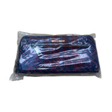 Travelon Women’s Blue & Red RFID Blocking Wristlet Wallet With Zippered Pocket