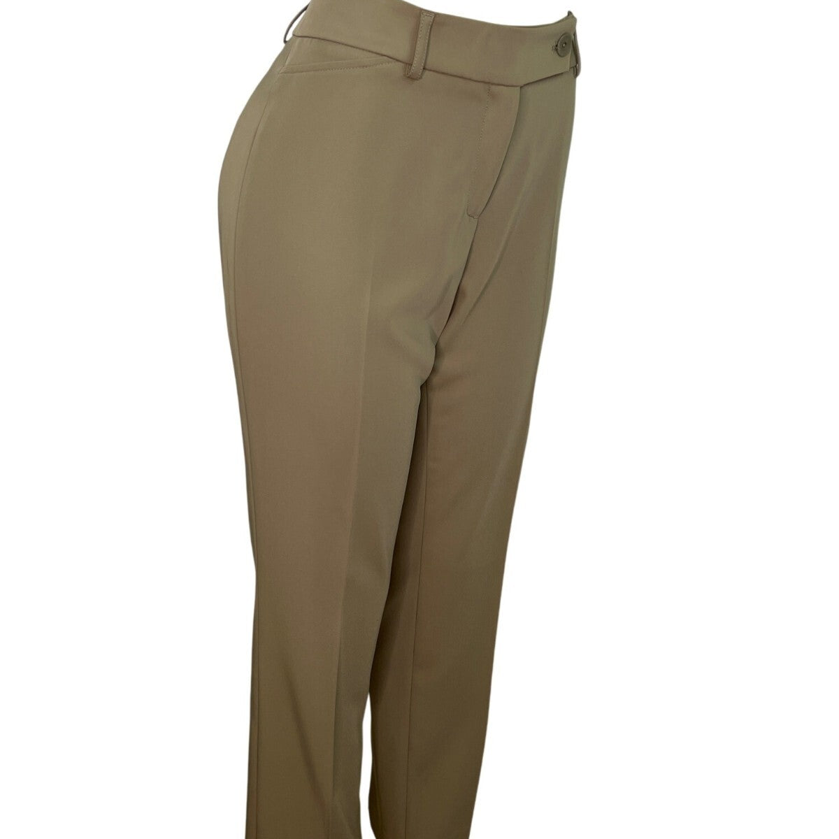 Peace of Cloth Women's Slim Fit Brown With Button Closure Size 10 - New
