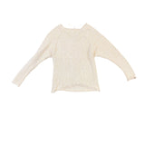 Free People Womens Beige Lightweight Knit Sweater Top Relaxed Fit  Sz XS
