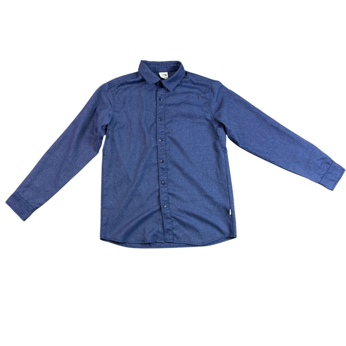 The North Face Mens Blue Button-Up Long Sleeve Shirt Size M