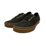 Vans Men’s Black Canvas Gum Sole Low Top Lace Up Authentic Sneakers Size 9.5