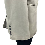 Zara Women’s Notched Lapel Grey Blazer Sz M-L Office Attire