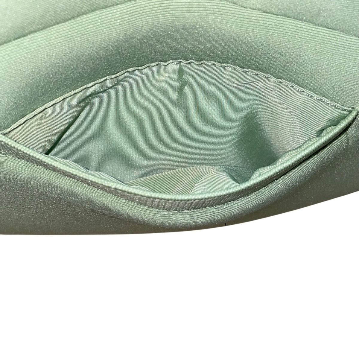 Dagne Dover Unisex Green Polyester Compact Adjustable Fanny Pack Bag