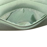 Dagne Dover Unisex Green Polyester Compact Adjustable Fanny Pack Bag