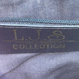 L.J.S Collection Women’s Beige Woven Gold Chain Strap Crossbody Bag