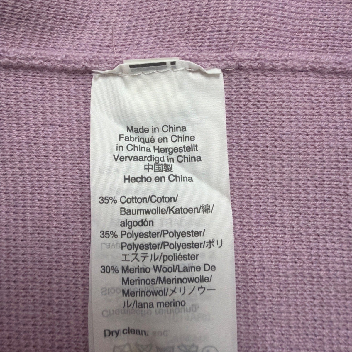 J.Crew Womens Purple Textured Long-Sleeve Lengthy Cardigan With Pockets Size XS