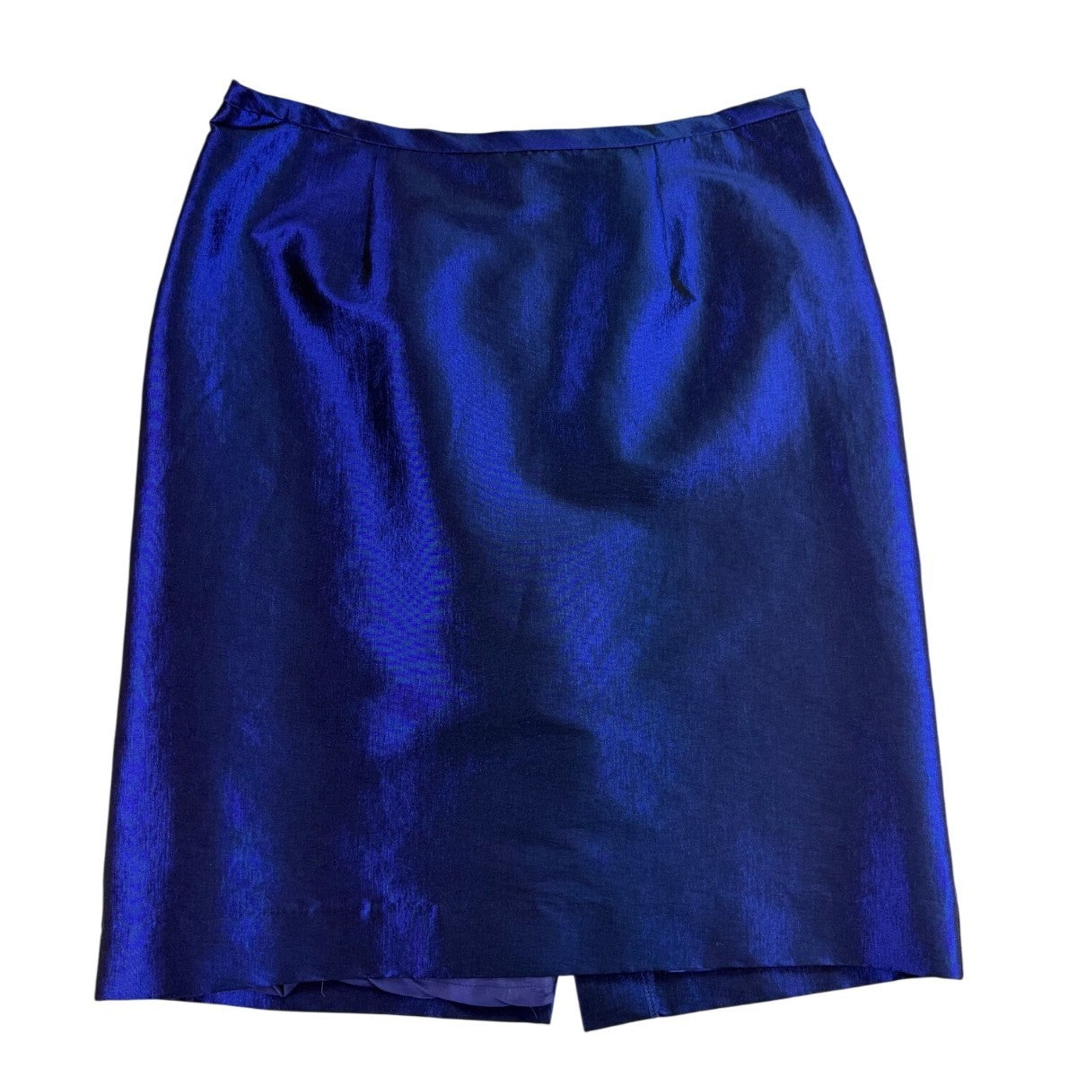 Nicolette Womens Blue Suit Set Includes Blazer & Pencil Skirt Size 12