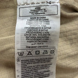 Adidas Mens Beige Cargo Pants Elastic Waist Logo Detail Stylish Design Sz S