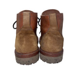 Allen Edmonds Men’s Brown Leather & Suede Lace-Up Discovery Ankle Boots Size 12
