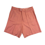 Tommy Bahama Womens Coral  Shorts Lightweight High Waist Design Size 14
