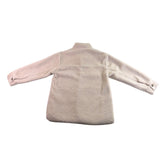 Zara Kids Beige Sherpa Button-Up Jacket With Pockets Size 11-12 Years