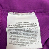 Nike Womens Purple Dri-FIT Skort Stripe Pattern Size Large