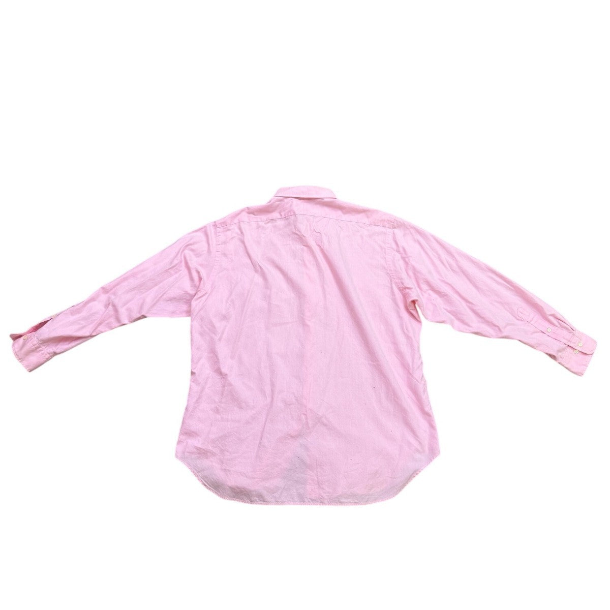 Polo Ralph Lauren Mens Pink Button-Down Shirt Classic Fit Long Sleeve Size 17.5