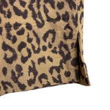 Banana Republic Womens Beige Animal Print Camden Pants Cotton Blend Size 10